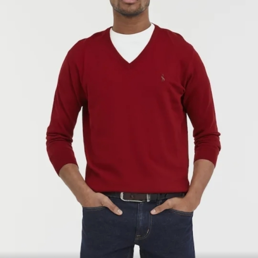 Polo Golf Ralph Lauren Vintage 90's Cotton V-Neck Sweater
